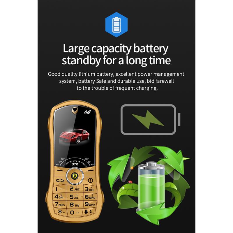 1,8-дюймовый 2G детский мультяшный телефон с клавиатурой, студенческая модная форма автомобиля