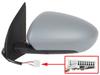 Nissan Qashqai 06-14 Electric Heated Wing Mirror, Primed For Painting, Left