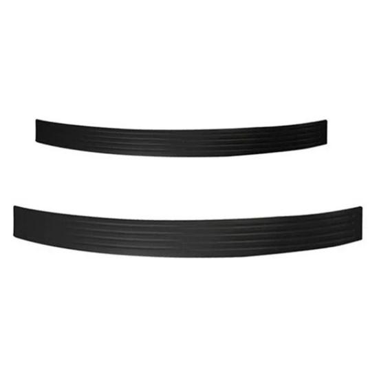 Защитная пленка для заднего бампера автомобиля, универсальная черная силиконовая устойчивая к царапинам защита двери багажника, аксессуар для входной двери