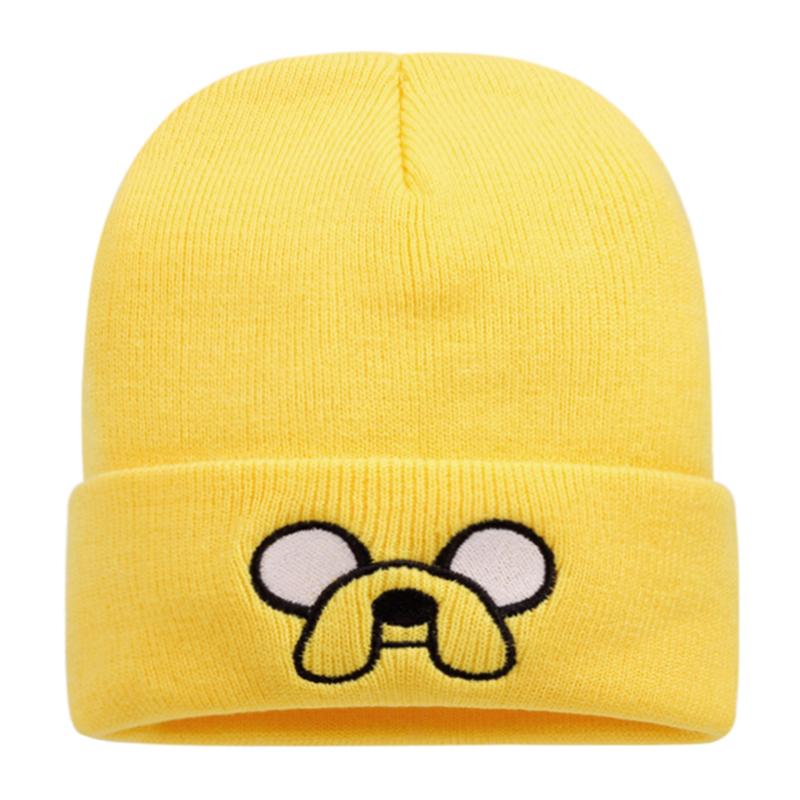 Fashion Cartoon New Bean Hat Dog Head Embroidered Street HipHop Hat Daily Commuter Windproof Warm Hat Unisex Borderless Hat