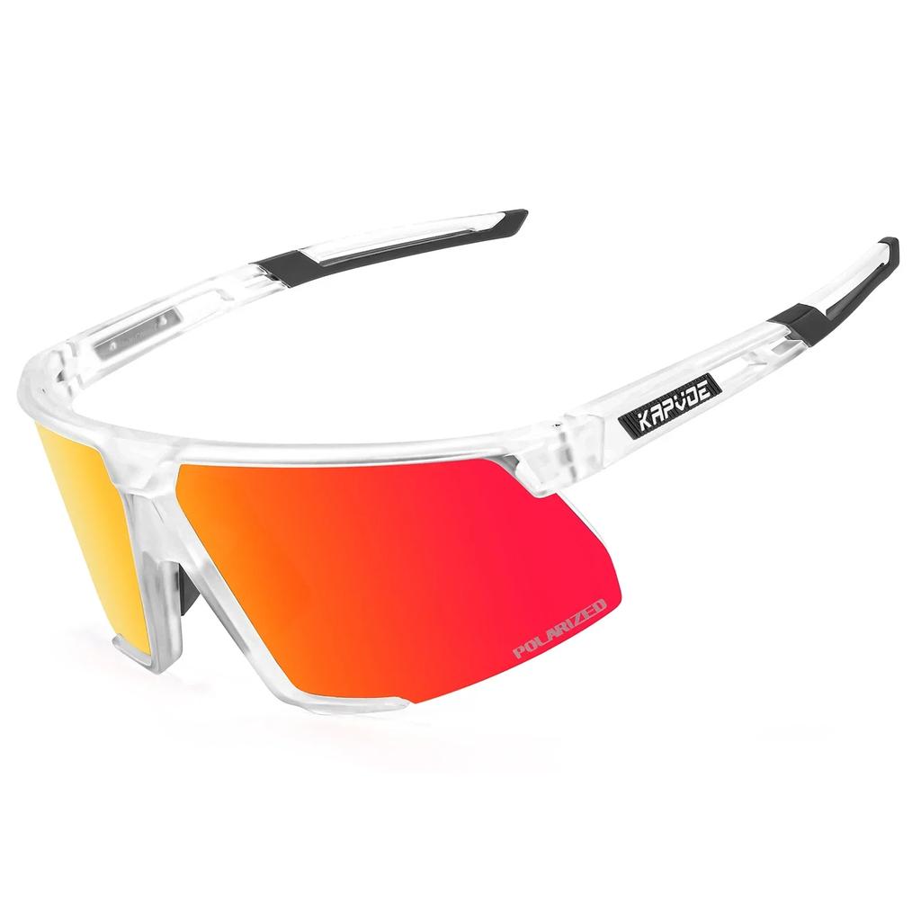 Поляризационные солнцезащитные очки Kapvoe для велоспорта для мужчин и женщин, роскошные очки для вождения, велоспорта, гольфа, велосипедные очки, модные оттенки, очки для хайкинга