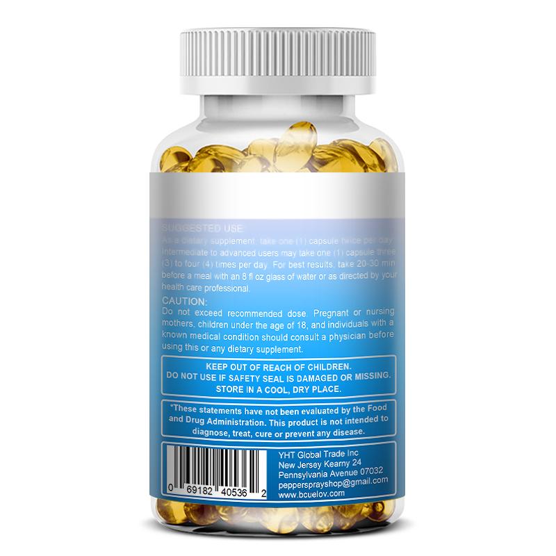 Bcuelov Maximum Strength Lutein Ester Supplement, 120mg, with Zeaxanthin & Bilberry, 120 Caps