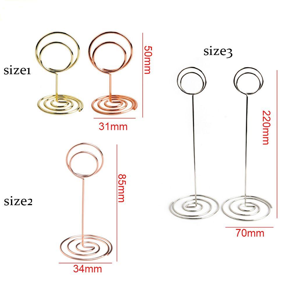 Принадлежности Зажим для бумаги Украшение рабочего стола Место Зажимы для карт Подставка для фотографий Зажимы Держатель для номеров стола