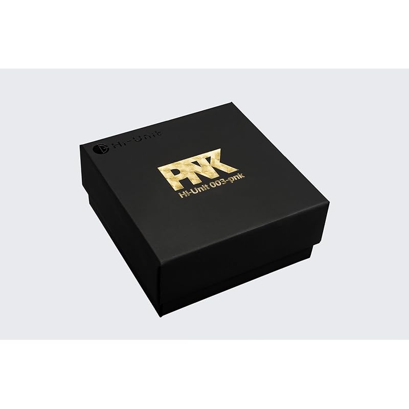 [Hi-Unit Genuine product] wired earphone 5 Hi-Unit003-pnk Supervised by Pierre Nakano Canal type earphones With case Warranty period 1 year dignified