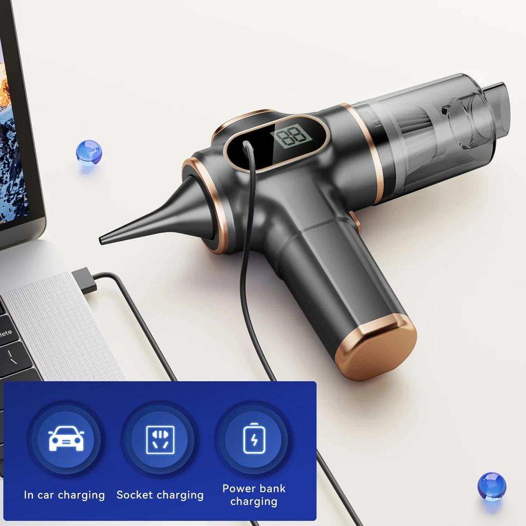 290000Pa Car Vacuum Cleaner 5 In 1 Wireless Vacuum Cleaner Handheld Vacuum Pump For Home Powerful Vacuum Cleaner