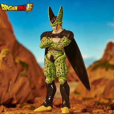 Горячая аниме фигурка Dragon Ball Z Селл Фигурки действия Конечная форма Dbz Супер Сайян Модель Куклы Игрушки для детей Коллекционная