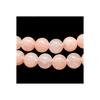 Нить из 58 круглых бусин 6мм 6мм из розового морганита