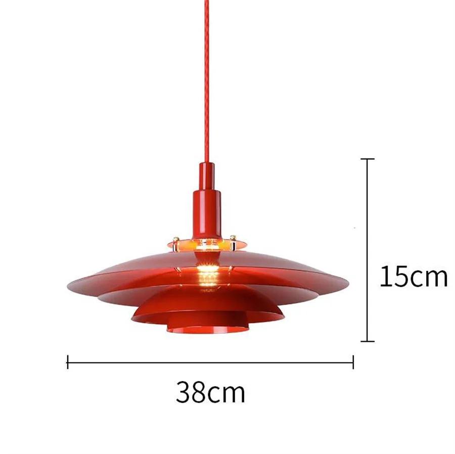 E27 Nordic Iron Art LED подвесной светильник Минималистский ресторан бар люстра лампы кухня столовая кафе магазин подвесной светильник