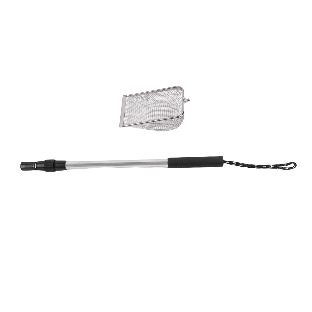 Раздвижная лопатка для кошачьего туалета с длинной ручкой, металлическая из нержавеющей стали, лопатка для куриного помета для лотка, курятника