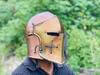 18g Steel Barbuta Helmet: Medieval Knight Armor, SCA LARP Cosplay