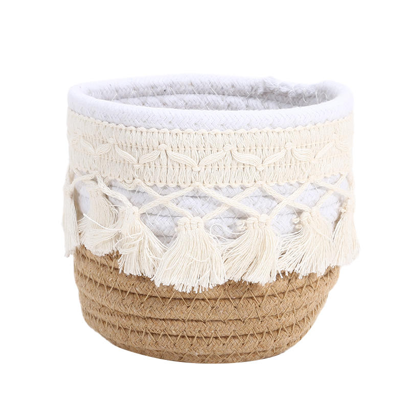 Креативный Бохо Декор Органайзер для Кистей для Макияжа Настольная Мини Корзина для Хранения Пенал для Ручек и Карандашей Контейнеры для Очков