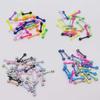10 Multi-Color Stainless Steel Nose Rings & CBR Lip & Eyebrow Studs, C-Shaped Ear Bone Piercing Jewelry