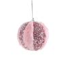 Petal Christmas Tree Ornaments Pink Christmas Ball New Xmas Tree Hangings Pendant  Xmas Decorations
