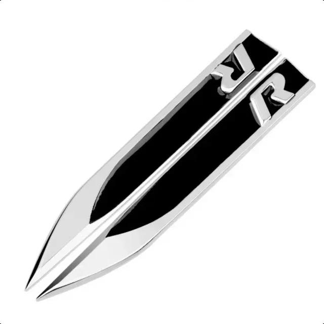 New 1PCS 3D Metal Car Body Side Fender Badge For Volkswagen VW Golf 7 6 5 GTD GLI Logo Sticker Emblem Decals Styling Access