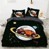 Cartoon Fast Speed Car King  Duvet Cover Set HD Comforter Cover for Kids Bedding Sets Bedclothes Bedroom Decor