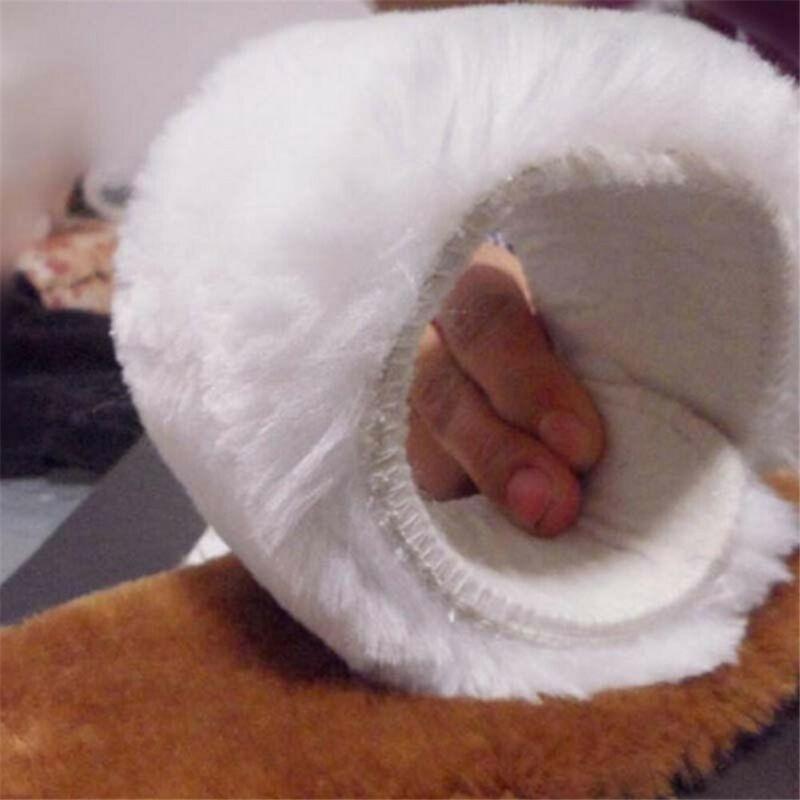 Стельки на толстом зимнем сапоге, утепленные подушечки для обуви, теплые стельки из искусственного меха, нейтральные стельки Maomao, зимние унисекс