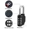 Zinc Alloy Combination Lock 4 Digit Suitcase Lock Creative Padlock with Combination  Outdoor