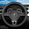 Оригинальная кожаная оплетка руля Volkswagen для Lavida, Jetta, Tiguan, Passat, Bora, Sagitar, Magotan, Teramont, Lingdu