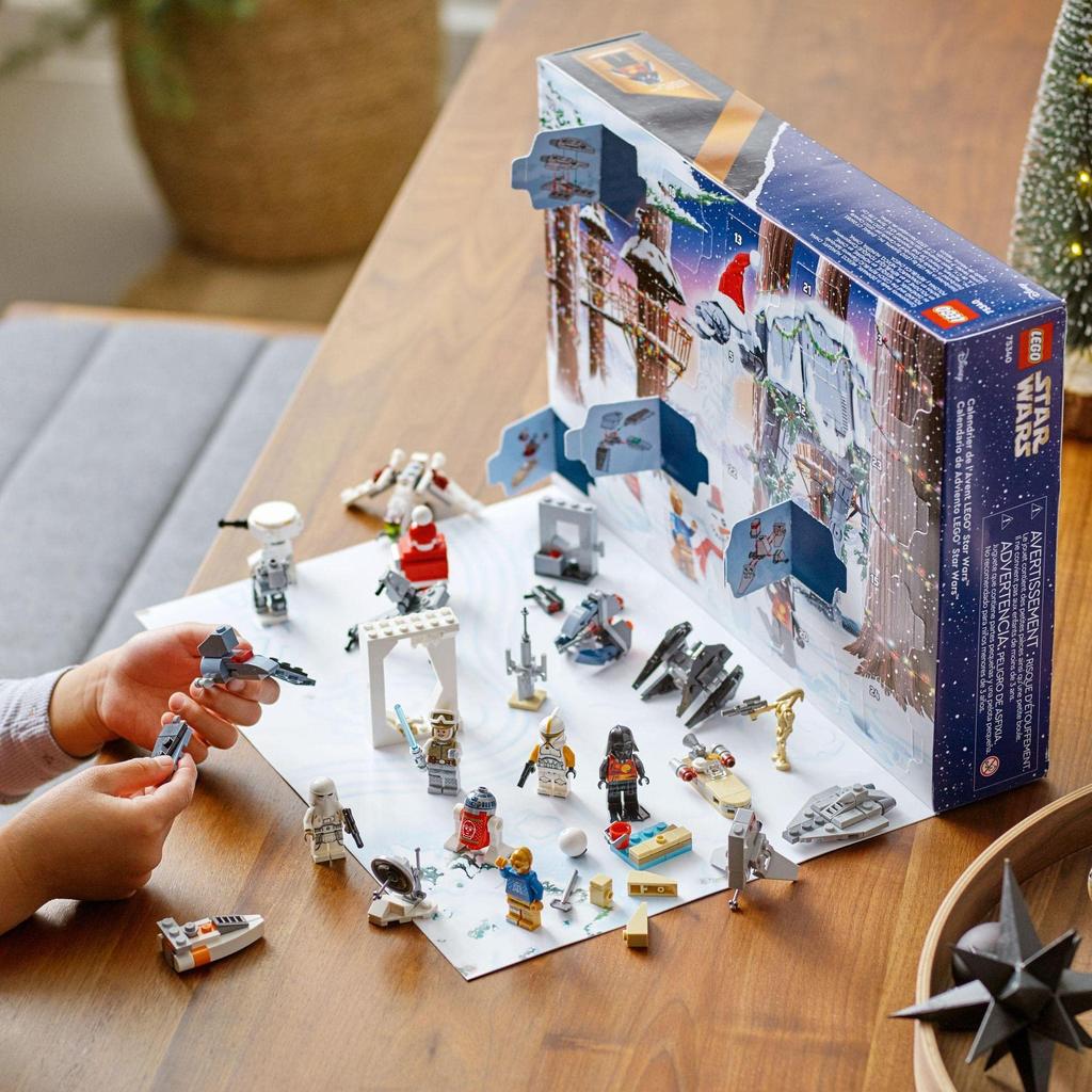 LEGO Звездные войны LEGO Star Wars TM Адвент-календарь 75340 Игрушечный блок Подарок на праздничный юбилей Мальчики от 6 лет и старше