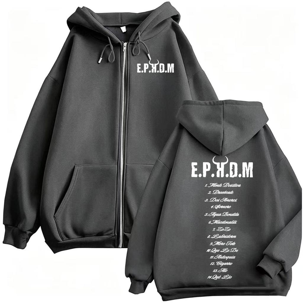 Свитшоты с капюшоном Blessd Ephdm Latam Tour Мужские Харадзюку Уличная одежда Толстовки Куртки Пальто Повседневные С длинным рукавом На молнии