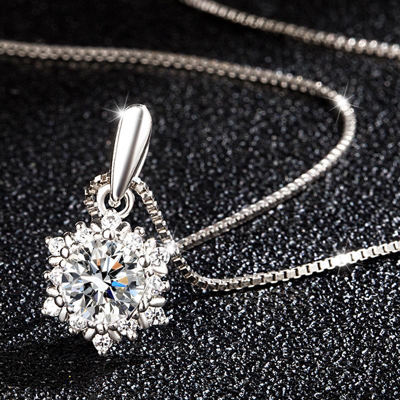 Lindon Women Necklace Pendant Copper Alloy Zircon Fashion Gift