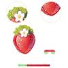 Strawberry Pinatas Jungle Party Decorations Summer Fruit Piñata for Fruit Theme Birthday Carnival Game Baby Shower Summer