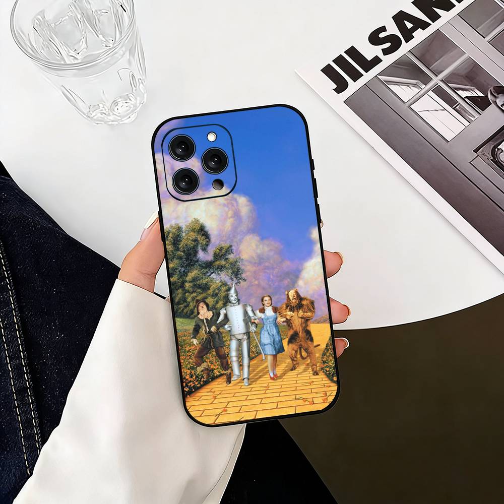Чехол для телефона Фильм Волшебник из Страны Оз Для iPhone 17,16,15,14,13,12,11 Plus,Pro Max,XS,Мягкий Силиконовый Черный Чехол