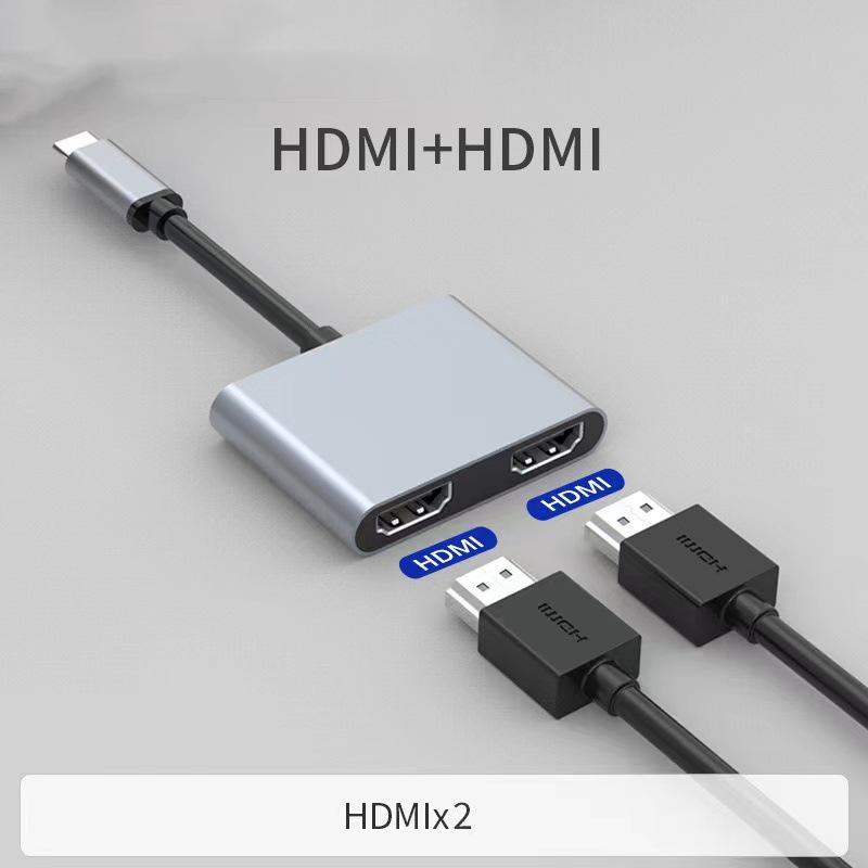 Multi-Function 8-in-1 USB-C Hub with Card Reader & Network Port