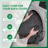 1Pc Jacquard Sofa Cover Anti-Dirty Elastic Scratch-Resistant Couch Cover For Living Room 1 2 3 4 Seater L Shaped Full Set