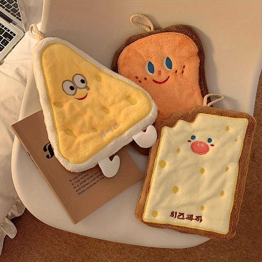 3-Ply Thickened Coral Fleece Cute Hand Towel