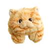 Pull-String Tail Wagging Cat Wristband Monkey Plush Slap Bracelet Toy with Moving Tail Portable Animal Doll Kids Gift
