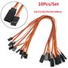 10 шт. удлинительный провод сервопривода для RC Futaba JR между мужчинами и женщинами
