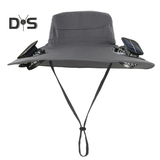 Солнечная шляпа-веер с широкими полями, двухрежимные вентиляторы, аккумулятор 800 мАч, шляпа для рыбалки на открытом воздухе, для пеших прогулок, езды на велосипеде, рыбалки