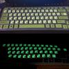 Fluorescent Luminous Keyboard Sticker for Multiple National Languages Luminous Alphabet Keyboard Film