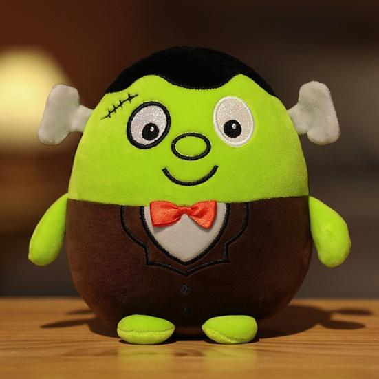 Забавные Хэллоуинские монстры, игрушка-зомби, мультяшная тыква, череп, мягкая летучая мышь, кукла ужасов, плюшевая игрушка, украшение для Хэллоуина