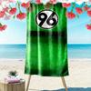 Hannover 96 Custom Name Print Beach Towel, Large Soft Quick Dry Towel for Beach Camping Swimming