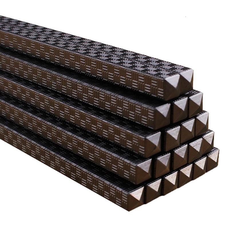 1Pair Black Bamboo Chopsticks Healthy Chinese Chopsticks Reusable Sushi Gift