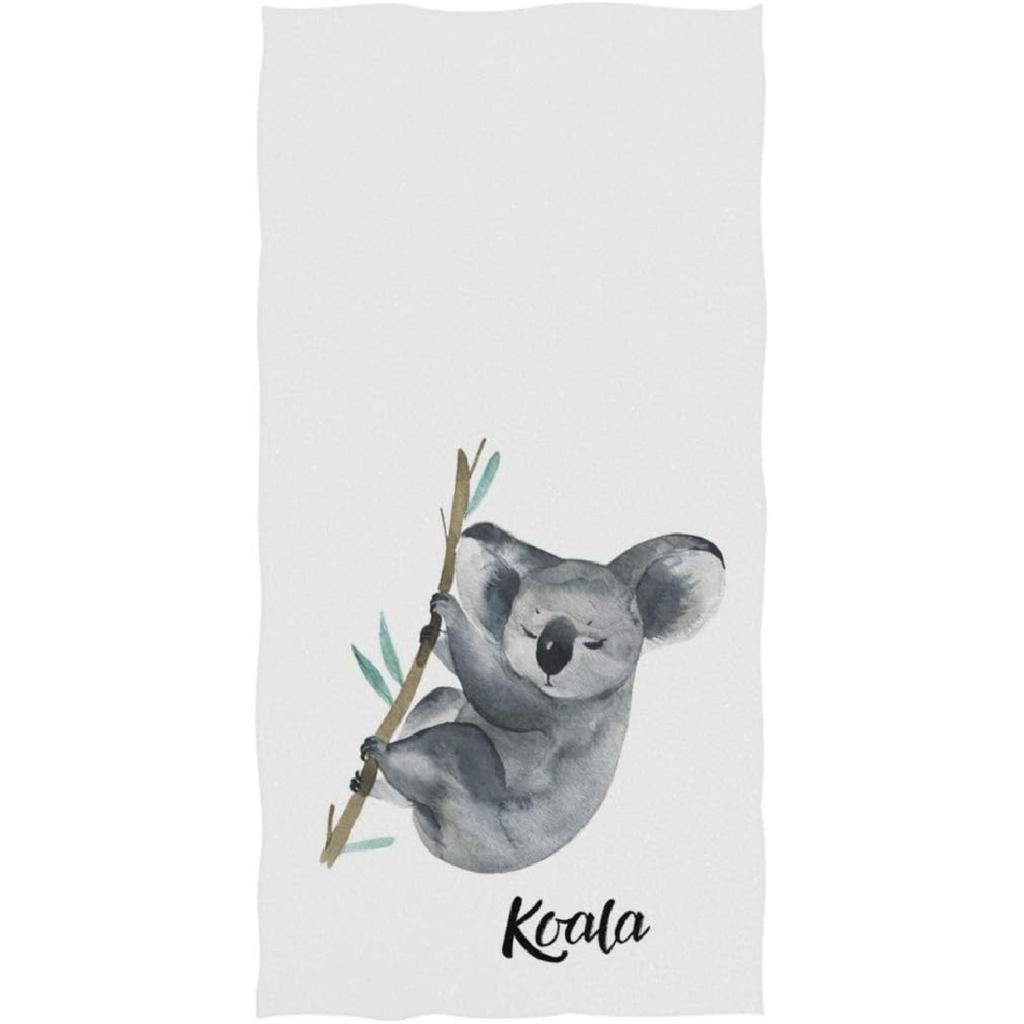 Naanle Lovely Easter Rabbit Colors Eggs Bunny Pattern Soft Absorbent Guest Hand Towels Multipurpose for Bathroom, Hotel, Gym and Spa (16 x 30 Inches)