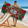 Royal Heraldry Celtic Artistry beach towel beach Beach towel for vacation photos swim seaside quick-drying swim towel Outdoor picnic beach mat beach