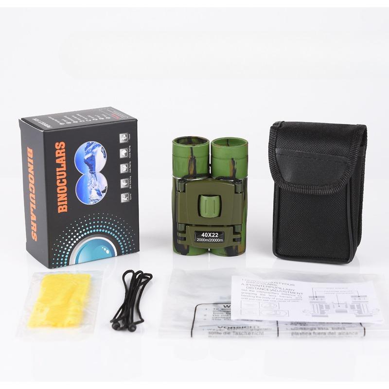 Wholesale 8×21 Camouflage Binoculars High-definition Children's Bird Watching Concert Mini Portable Goggles.