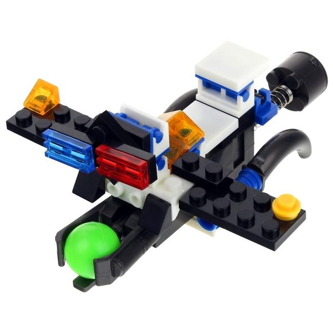 4in1 Construction Blocks Police Car Robot Plane Set of 4
