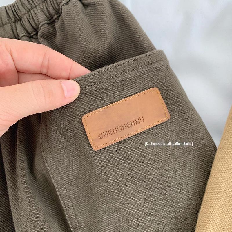 Повседневные детские модные осенние комбинезоны свободного кроя от Tong Chenchen