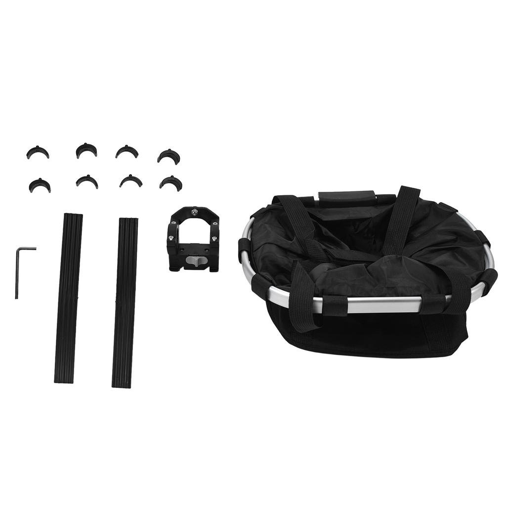 Складная велосипедная корзина для хранения домашних животных, велосипедная передняя корзина, корзина для собак, переноска для домашних животных для пикника и путешествий