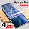 4 dona Samsung Galaxy S10 S20 S9 S8 S21 Plus Ultra uchun ekran himoyachisidagi gidrogel plyonka Note 20 8 9 10 uchun ekran himoyachisi