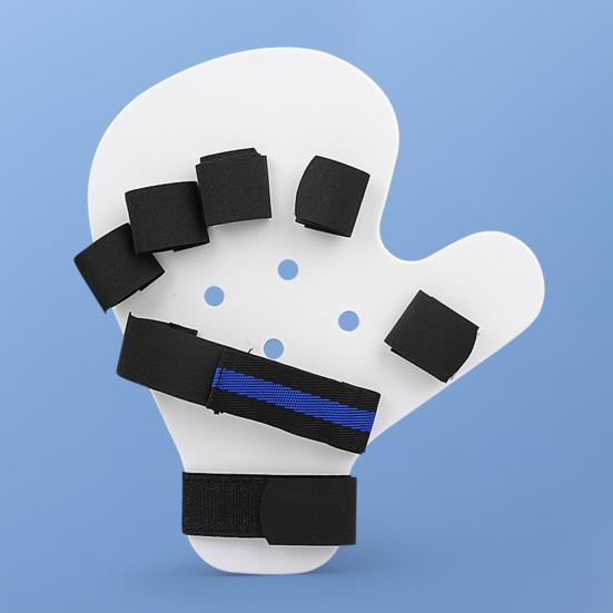 Trigger Finger Splint Multi Finger Brace for Middle Index Pinky & Ring Fingers Five Finger Separator Hand Brace with Finger Support Straightening