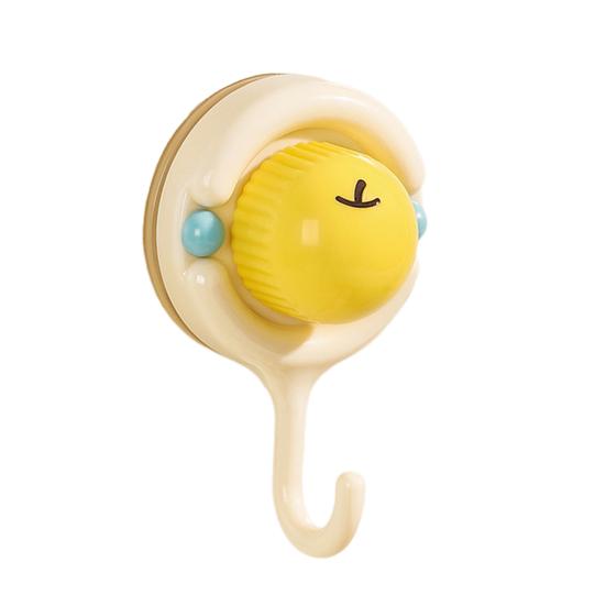 Крючок Присоска с Сильной Несущей Способностью Настенный Крючок Вращающаяся Адсорбция Без Сверления Бесследная Установка Кухонный Крючок для Хранения