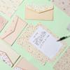 Pattern Vintage Floral Differrent Design With Envelopes 3PCS Letter Stationery Writing Paper 6PCS