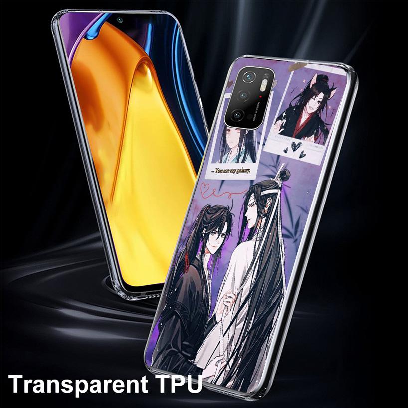 Mo Dao Zu Shi MDZS Манга Чехол для телефона Xiaomi Poco X5 X6 X7 Pro X4 Gt F7 Ultra M8 M7 Redmi 15C 15 13C 13 12C 12 Уникальный чехол Co
