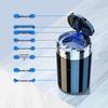 BYD Car Han Multifunctional Hanging LED Ashtray with Lid - Interior Accessory