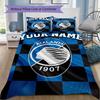 Custom Name Atalanta BC Pattern Bedding uilt Set uilt Cover Pillowcase Home Decoration Birthday Gift (1*duvet cover+2*pillowcase without core)